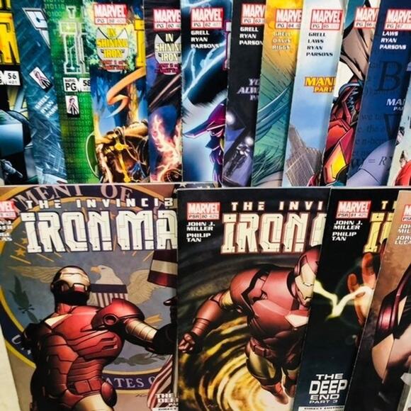 Iron Man 1998: 1-15 17-60 62-67 69-70 72-74 76-78 80-81 83-87 lot - Picture 2 of 11